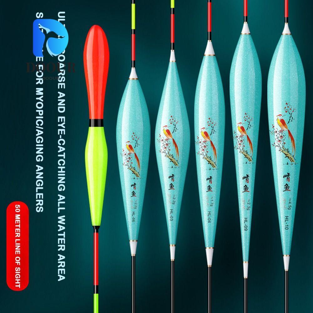 DOOUR Floats Bobbers, Slip Drift Tube Triangle Tail Fishing Lure Float ...