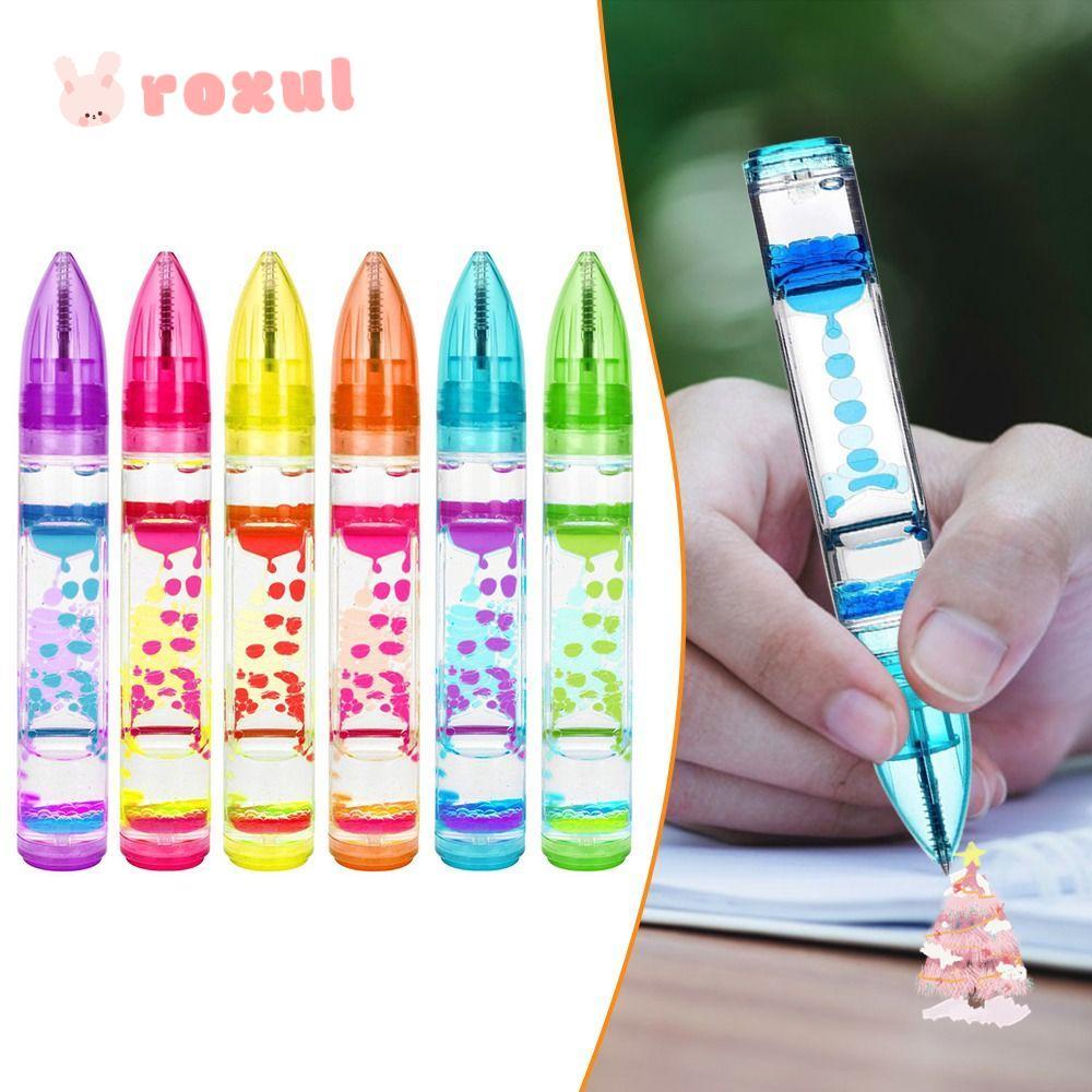 ROXUL Liquid Timer Pens Office Decor สีสัน Liquid Timer ความเครียด ...