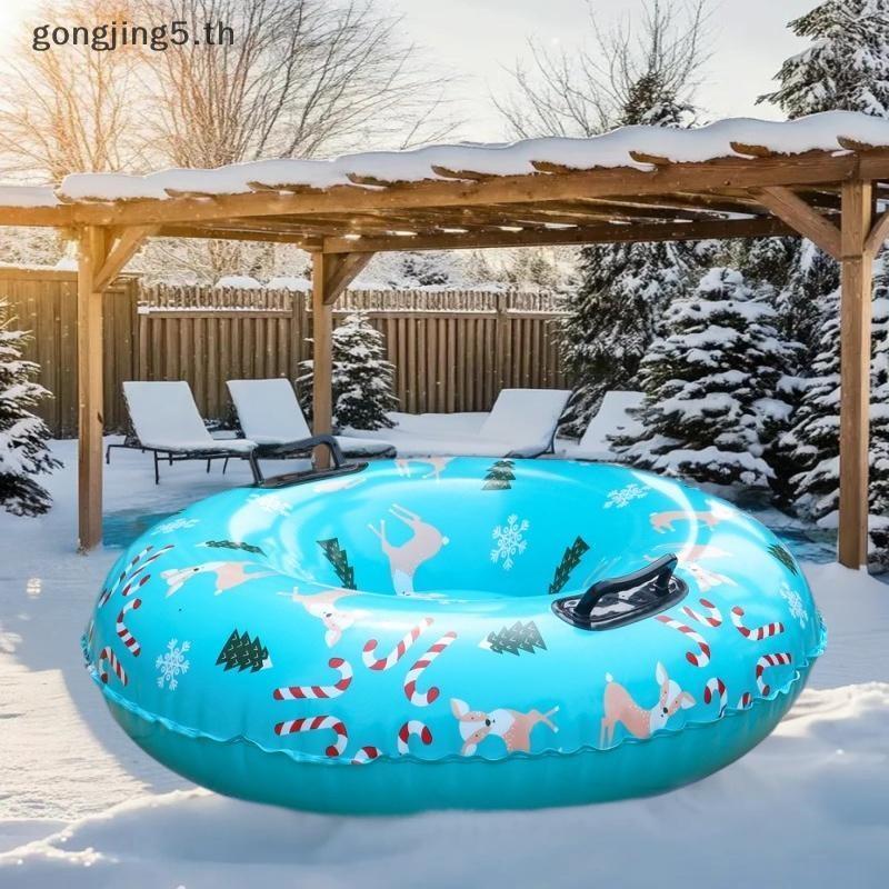 ท่อเลื่อน inflatable PVC สำหรับเล่นหิมะ กันหนาว มีที่จับ ใช้ได้ทั้ง ...
