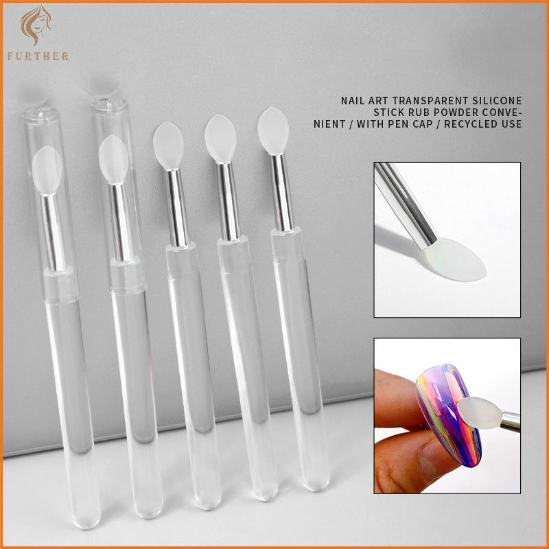 [FT] Magic Mirror Powder Aurora Powder Applicator Sti Powder Glitter ...