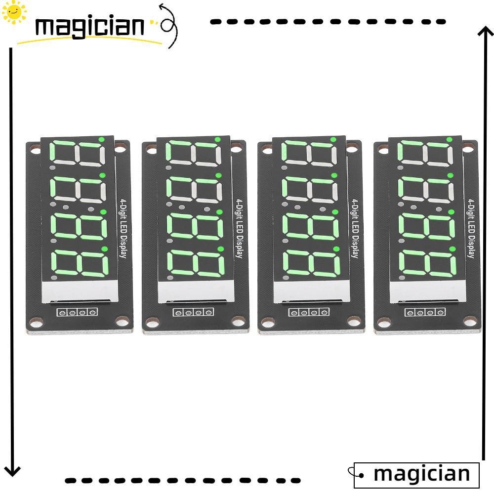 MAGICIAN 4 ชุด LED Display Board, 7 ส่วน TM1637 Digital Tube จอแสดงผล ...