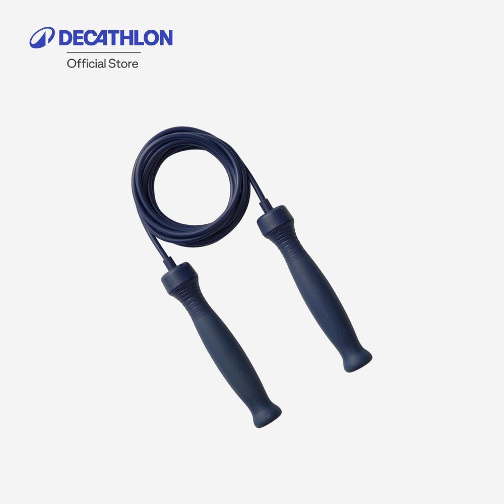 Decathlon Jump Rope With Rubber Handles 3M เชือกกระโดดยาว 3 เมตรแบบปรับ ...