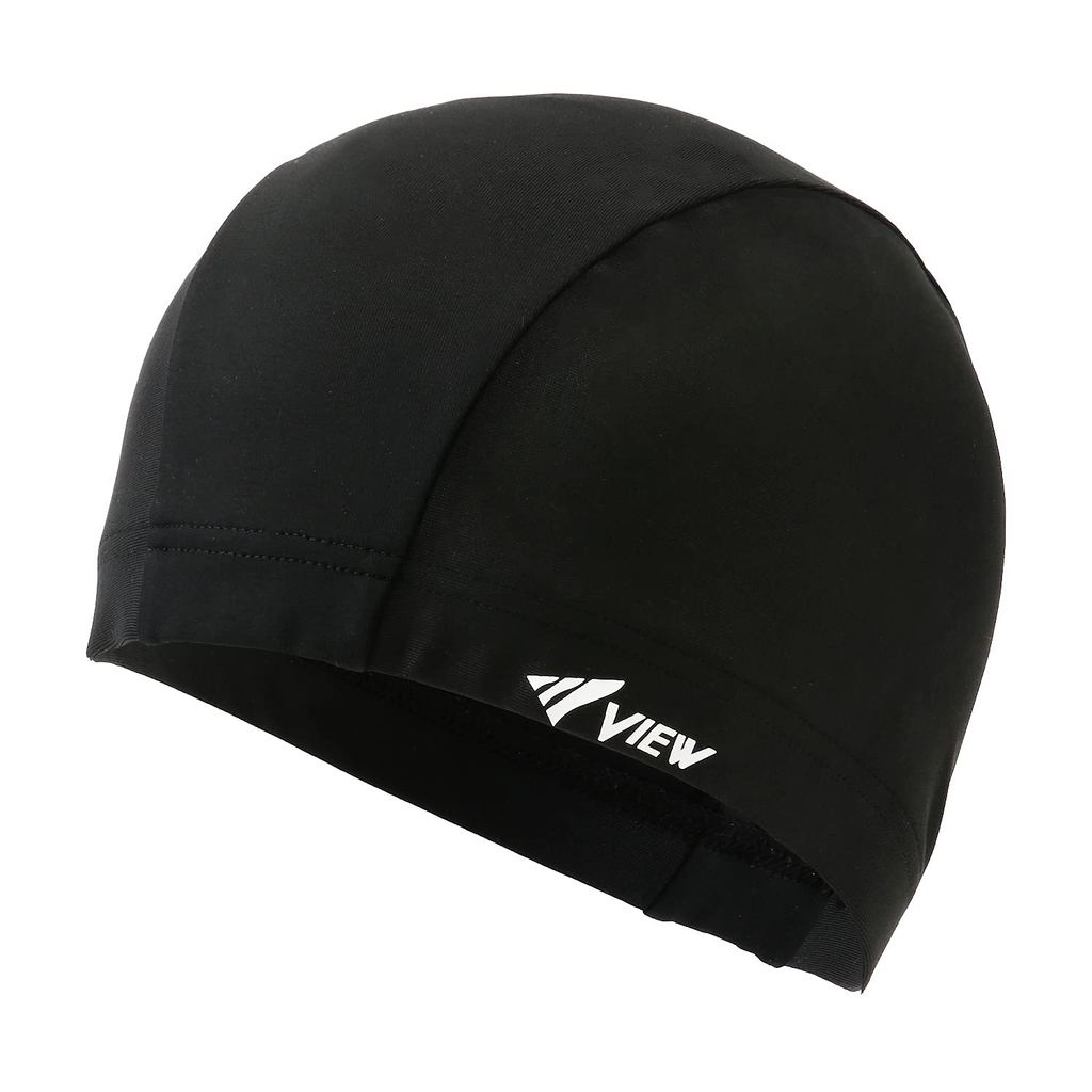 หมวกว่ายน้ำ VIEW รุ่น Two-Way Cap แบบสวมสบาย สีดำ (BK) ขนาดฟรีไซซ์ V154 ...