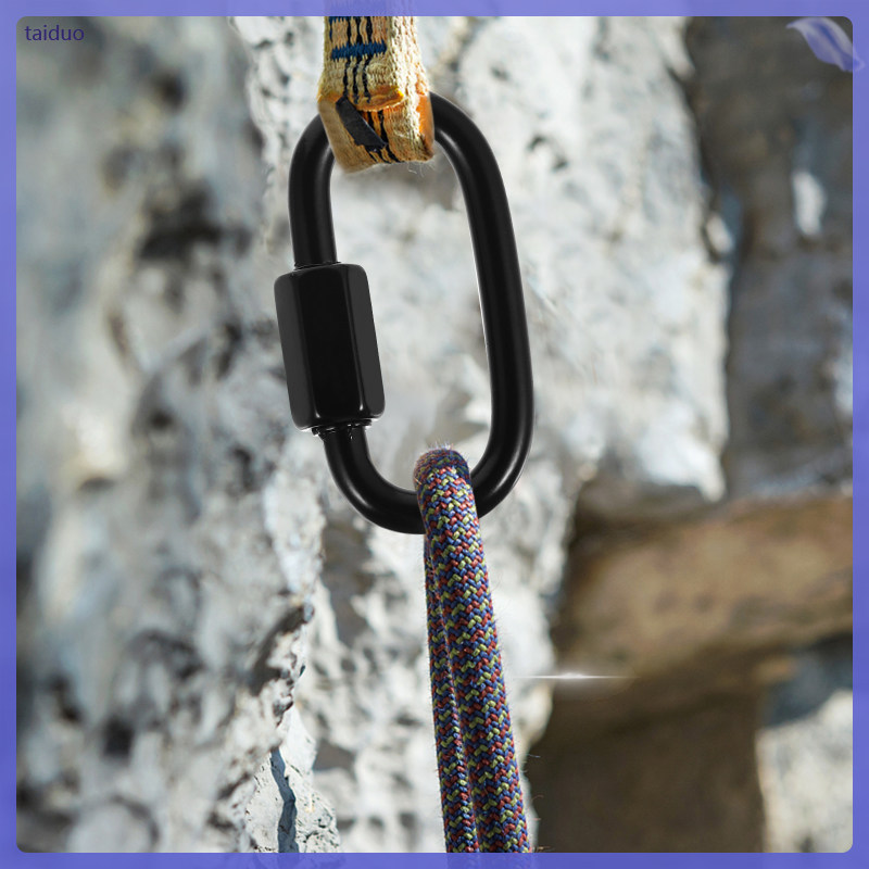 8 ชิ้น Steel Quick Link Connector Rope Links Chain Safety taiduo ...