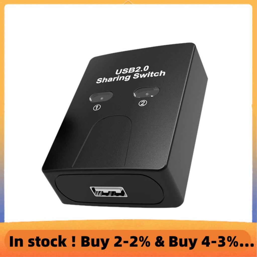 2 พอร์ต USB2.0 Hub USB Switch เครื่องพิมพ์ Sharener สองคอมพิวเตอร์ ...