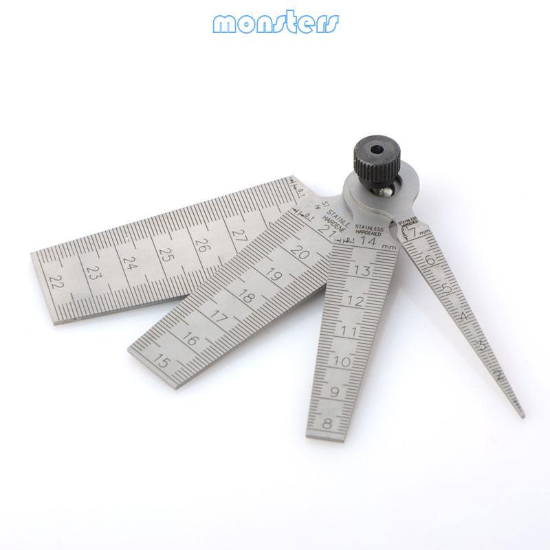 Mon อัพเกรดการเชื่อม Taper Feeler Gauge ไม้บรรทัดเครื่องมือตรวจสอบรู ...