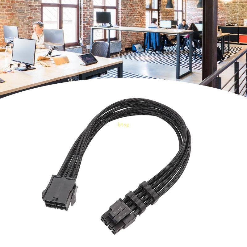 Btsg อะแดปเตอร์ไฟ CPU Splitter Converter 8 Pin Female to 8 Pin Male ...