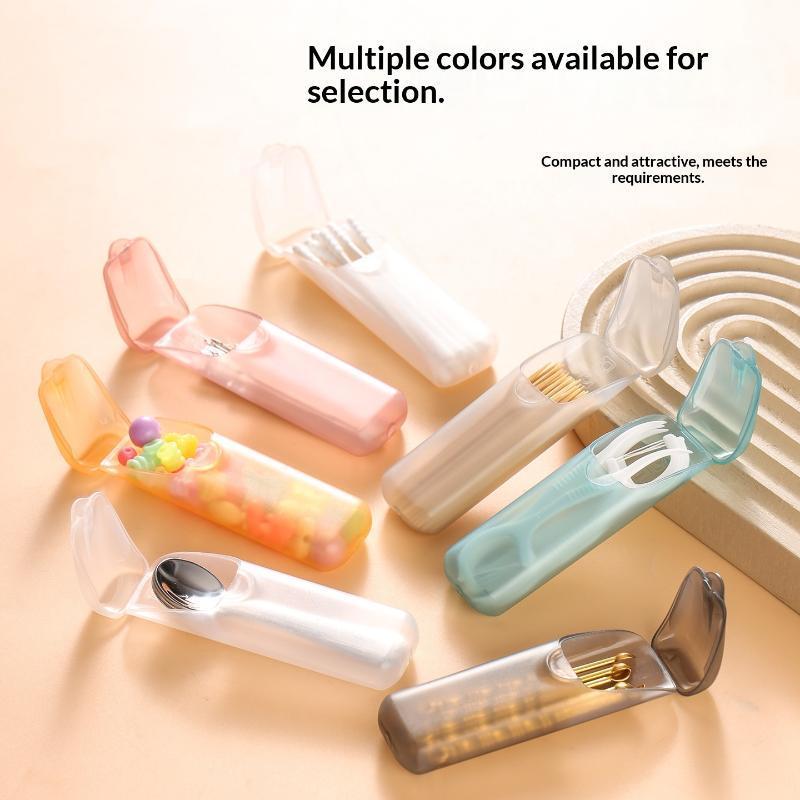 Technicolorsuper 5 ชิ้น/เซ็ต Toothpi กล่องเก็บ Toothpi พร้อมฝาปิด Home ...