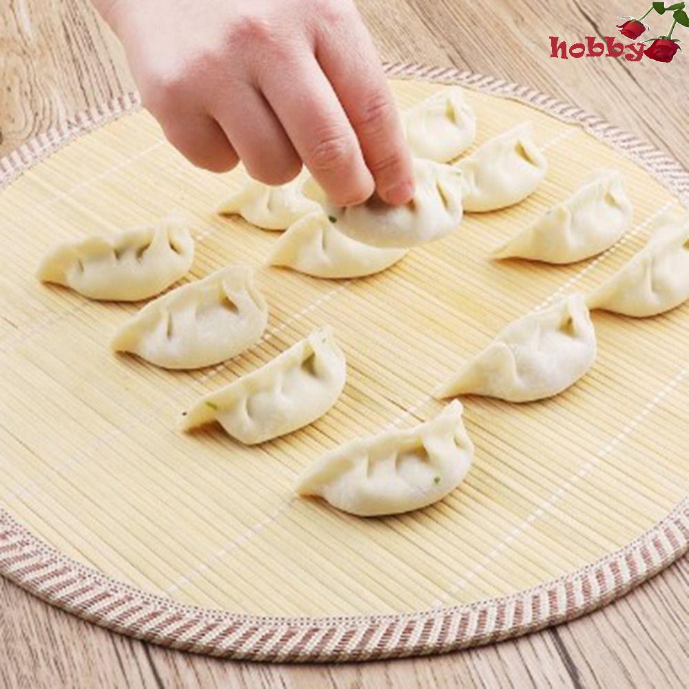 HOBBY ถาดเกี๊ยวไม้ไผ่,สะดวกอเนกประสงค์จานเก็บอาหาร,Dumpling Cover Pad ...