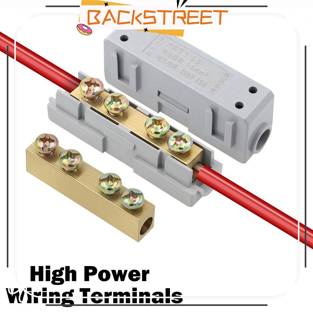 BACKSTAGE Quick Terminal Block, High Power Quick High Power Splitter ...