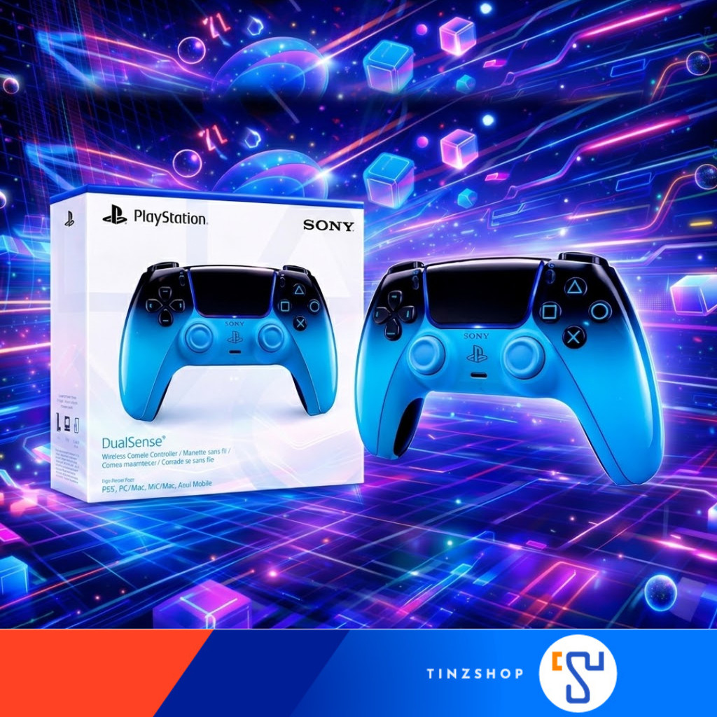 PlayStation 5 PS5 DualSense Wireless Controller Rhythm Blue - Joy PS5 ...