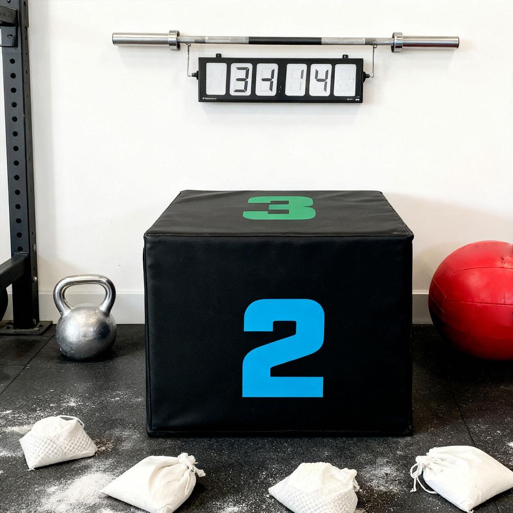 [trdfdv] 3 in 1 Jump Box Plyometric Step Up Agility Training Platform ...