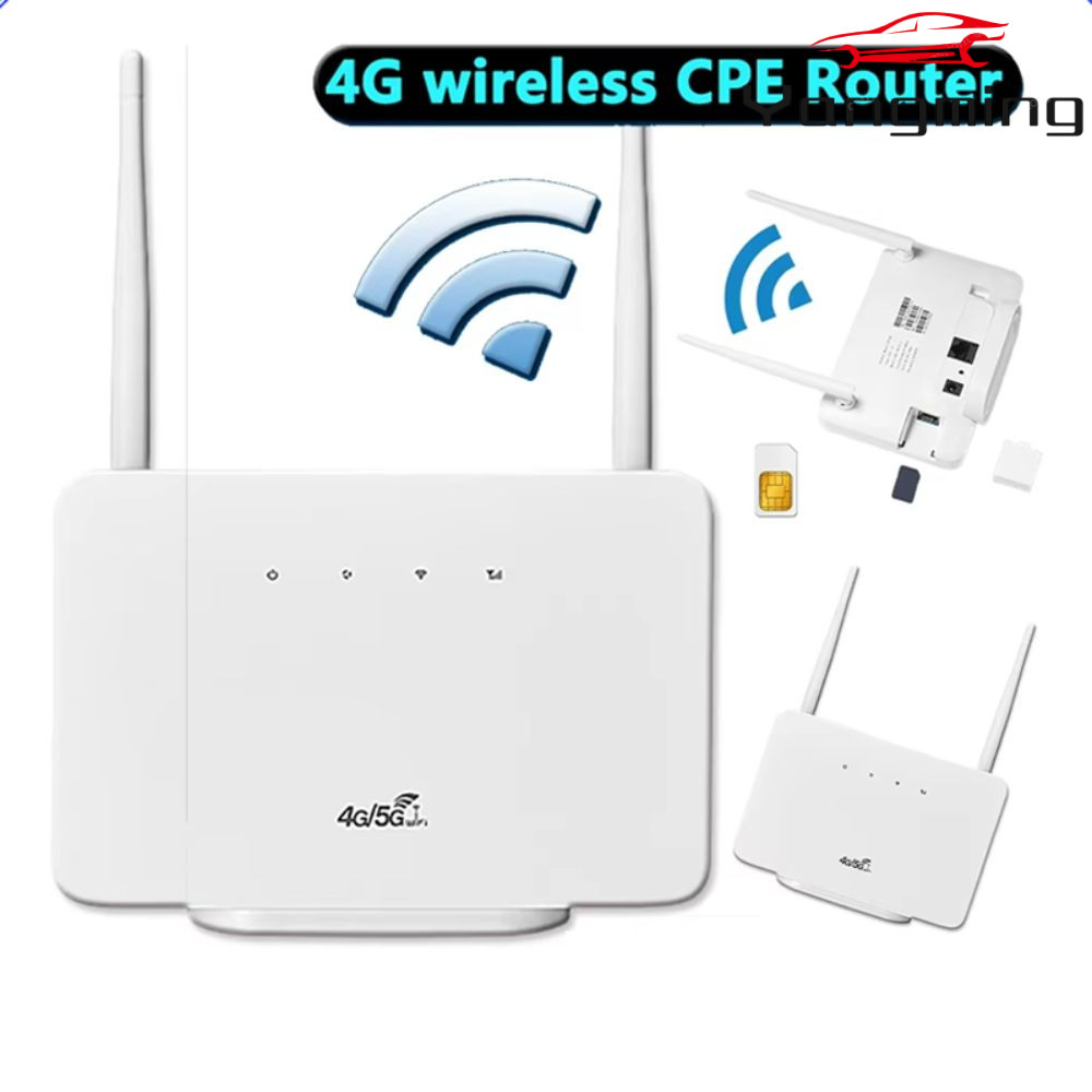 YANGMING CPE Router, LTE เสาอากาศภายนอก 4G เราเตอร์ไร้สาย, ช่องเสียบ ...