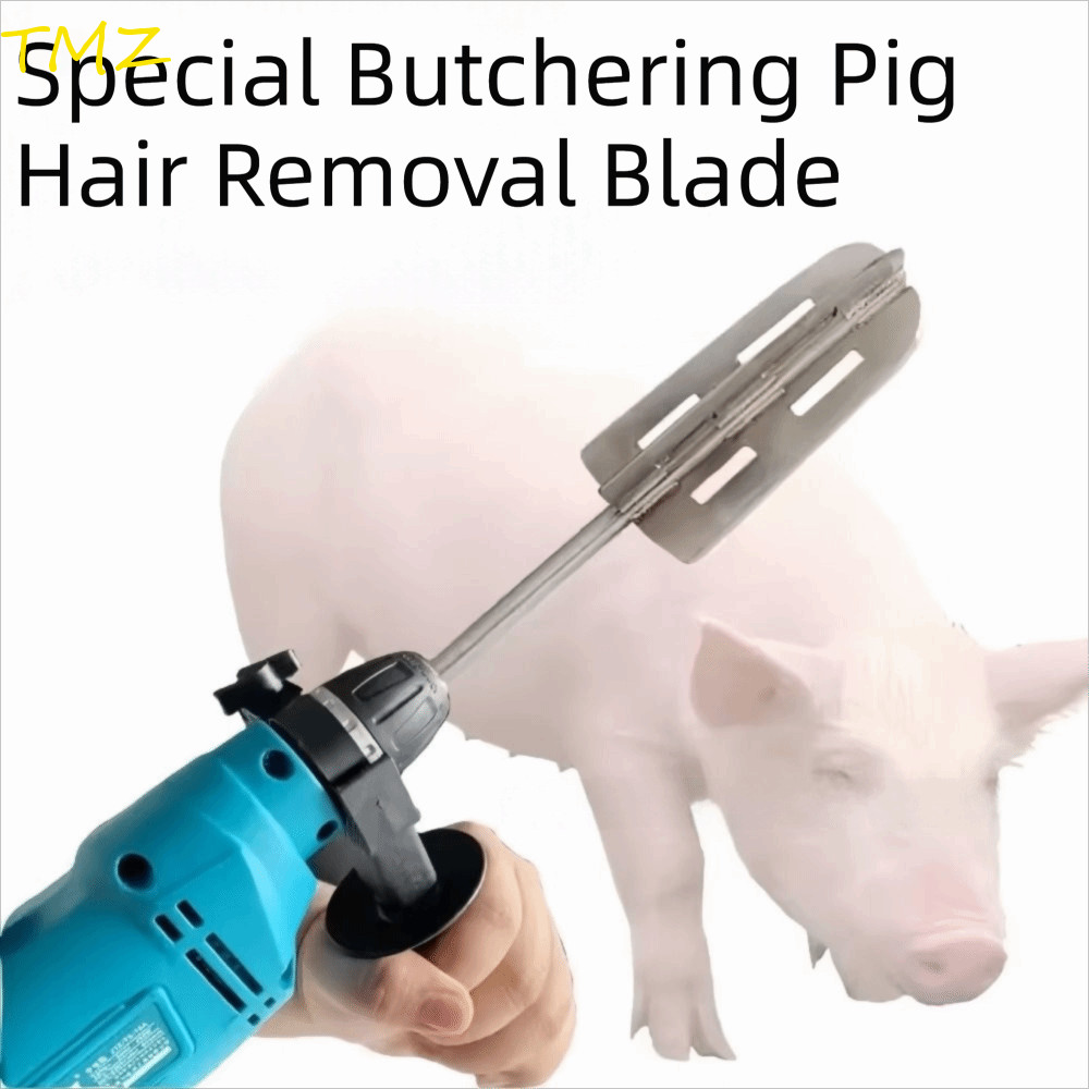 TMZ14968 Hug Hair Scraper, สแตนเลสแบบพกพา Hog Trimmer, คู่มือเครื่องมือ ...
