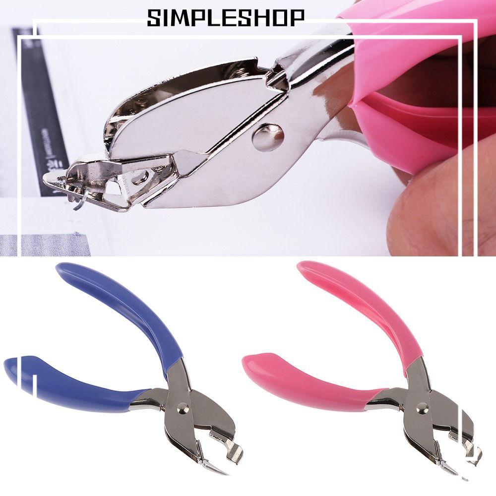 SIMPLESHOP Staple Remover Mini Multi-Function Portable Nail Out ...