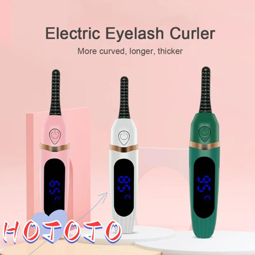 HOTOTO ที่ดัดขนตาไฟฟ้า, แบบพกพาความร้อนอย่างรวดเร็ว Lashes Curling ...