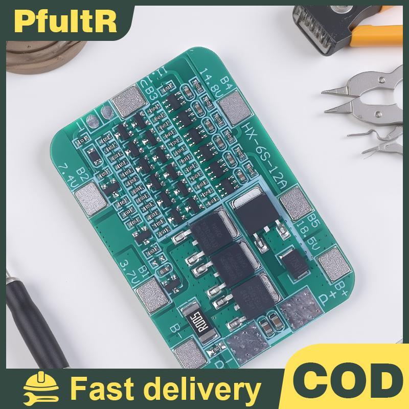 Null 1 ชิ้น 6-Pa 18650 Li-ion แบตเตอรี่โมดูล PCB สําหรับ DIY ชุด 6S 15A ...