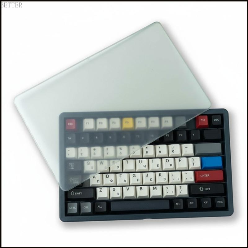 BETT 3 ชั้น Keycap Storage Case กล่องฝุ่น Keycap Collection Keycaps ...