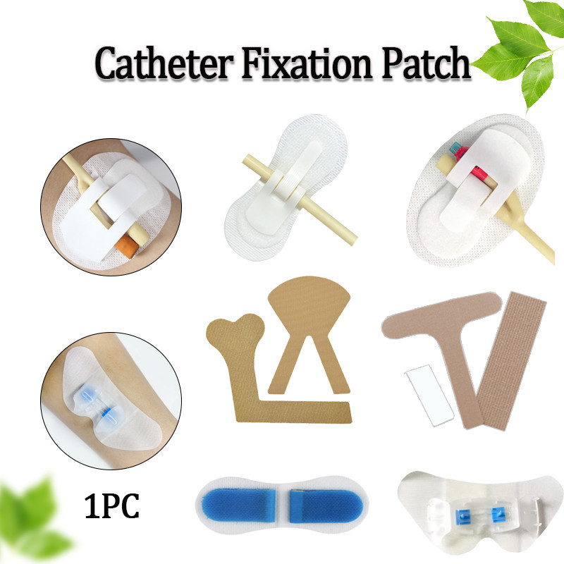 1PC Medical Universal Tube Fixing สติกเกอร์ปราศจากเชื้อ PICC/CVC ...