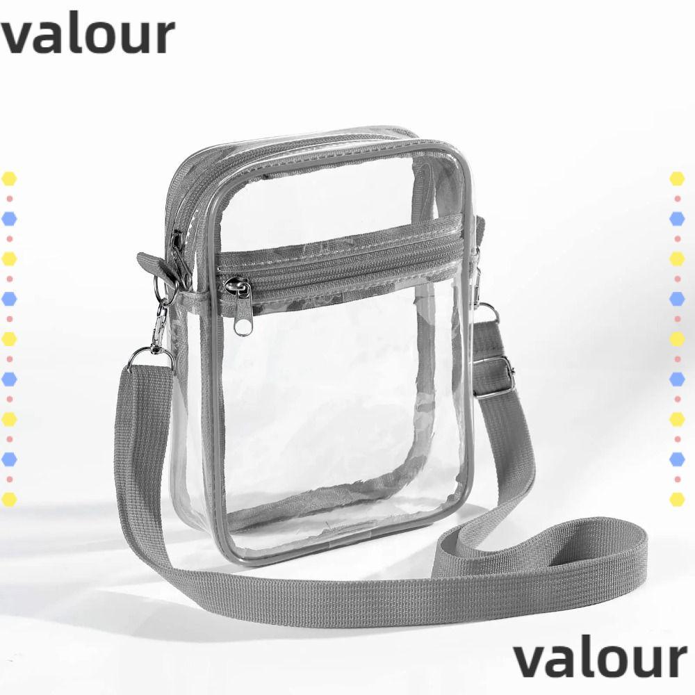 VALOUR กระเป๋าซิปรูปทรงแฟชั่น PVC ปรับขนาดได้ สำหรับสะพายข้าง | Shopee ...