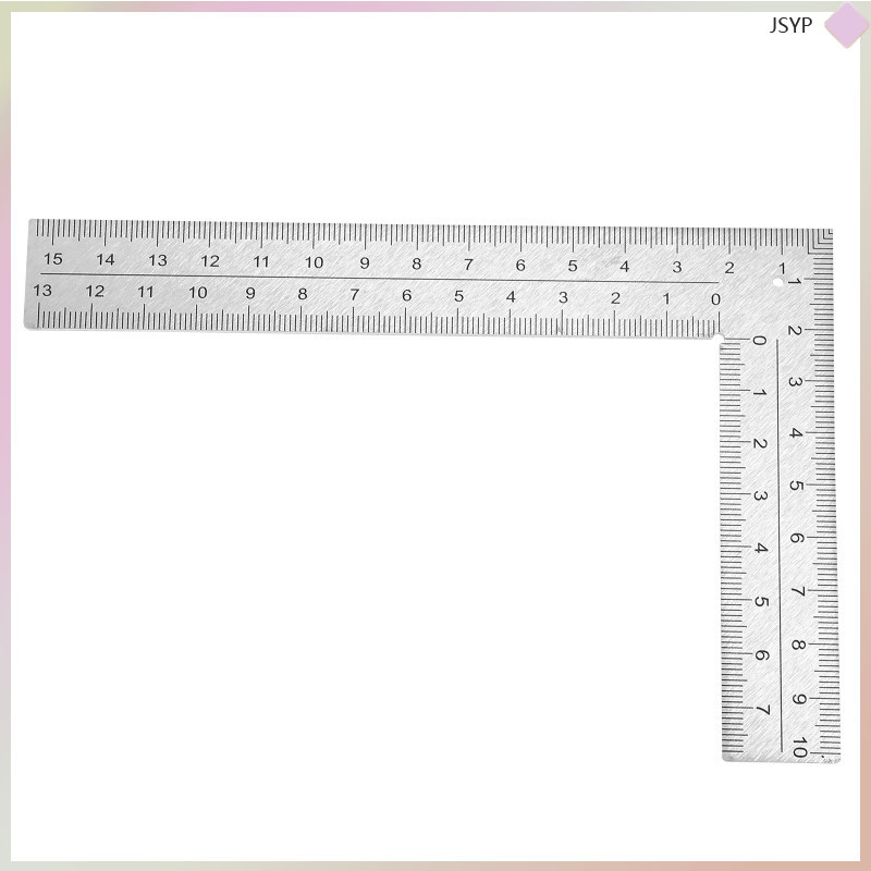 สแตนเลส L Shaped Ruler Silver Right Angle Framing Tool สําหรับงานไม้และ ...