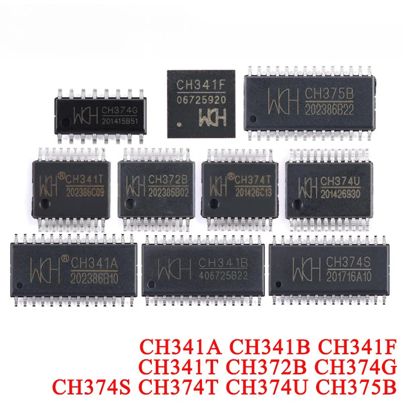 CH341A CH341B CH341F CH341T CH372B CH374G CH374T CH374U CH375B WCH ...