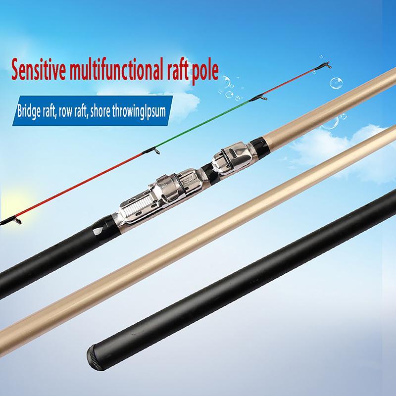 [attractivefinewell] Shore Casting Raft Rod Plug Soft Tail Raft Fishing ...