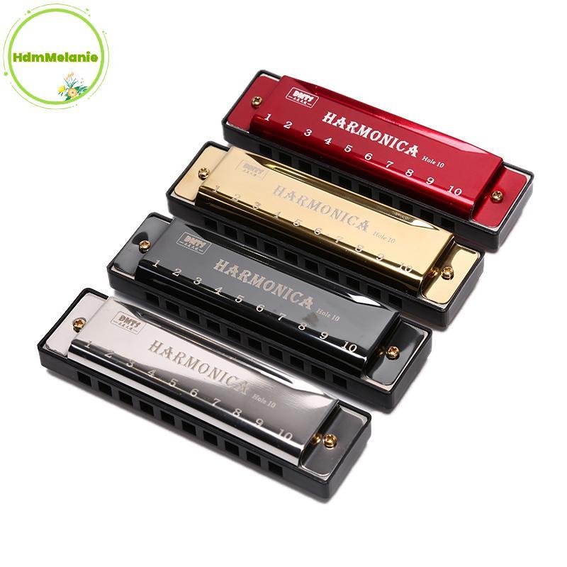 HDMM Harmonica 10 หลุม เครื่องดนตรีพกพาสำหรับคนที่อยากเริ่มต้นเรียนรู้ ...