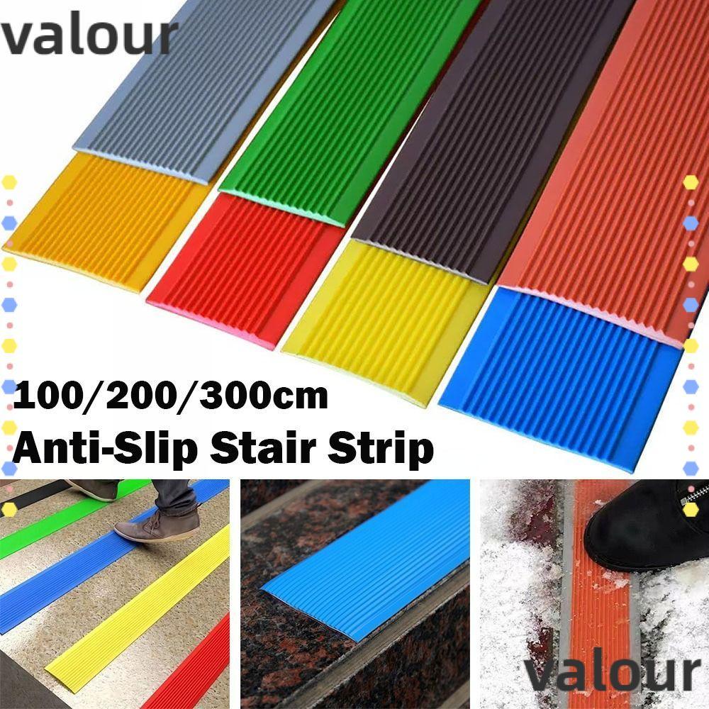 VALOUR แถบบันได, แถบบันไดกันลื่นแบบมีกาวในตัว, แผ่นรองพรมเสื่อ PVC Step ...