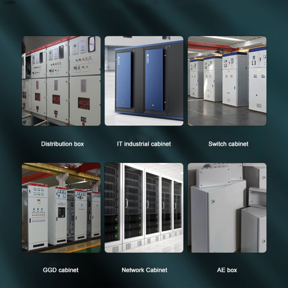 CYBER Distribution Box บานพับอุตสาหกรรมเหล็ก CL237 กล่องจ่ายไฟไฟฟ้า ...
