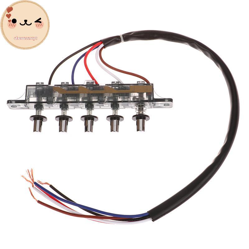 RUEHALF 1Pc Range Hood 5 Button Switch Button Universal Panel Controller Applicable Range Hood Button Accessories