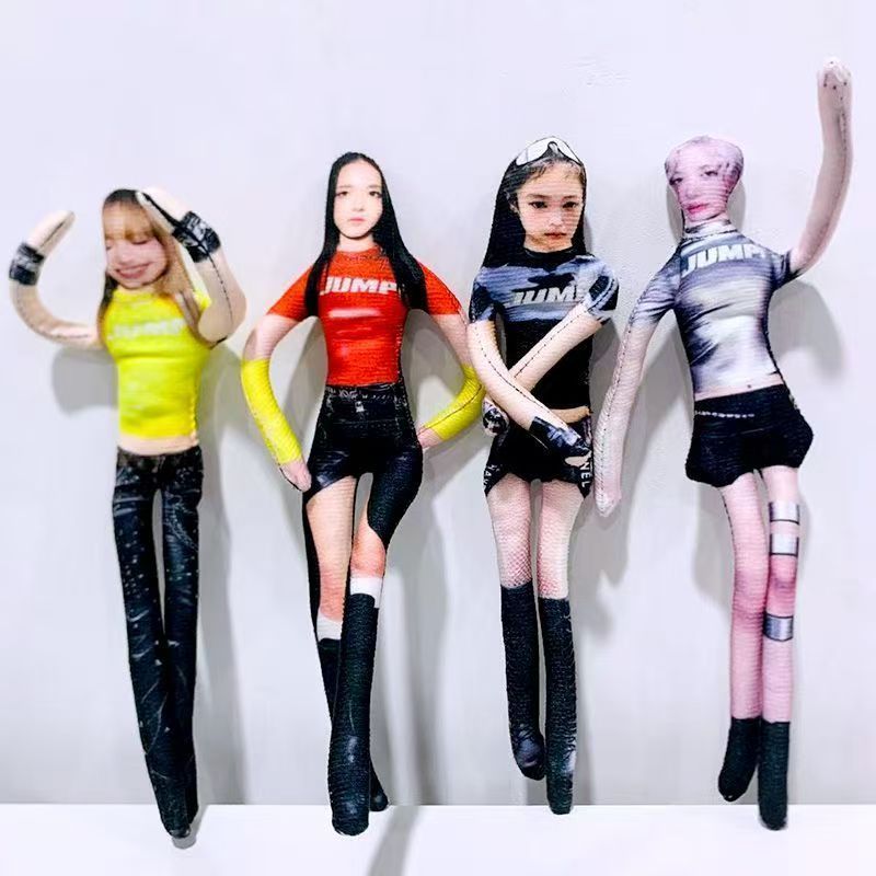25 ซม.พร้อม blackpink lisa jenny rose Skeleton varivation Custom ตัว ...
