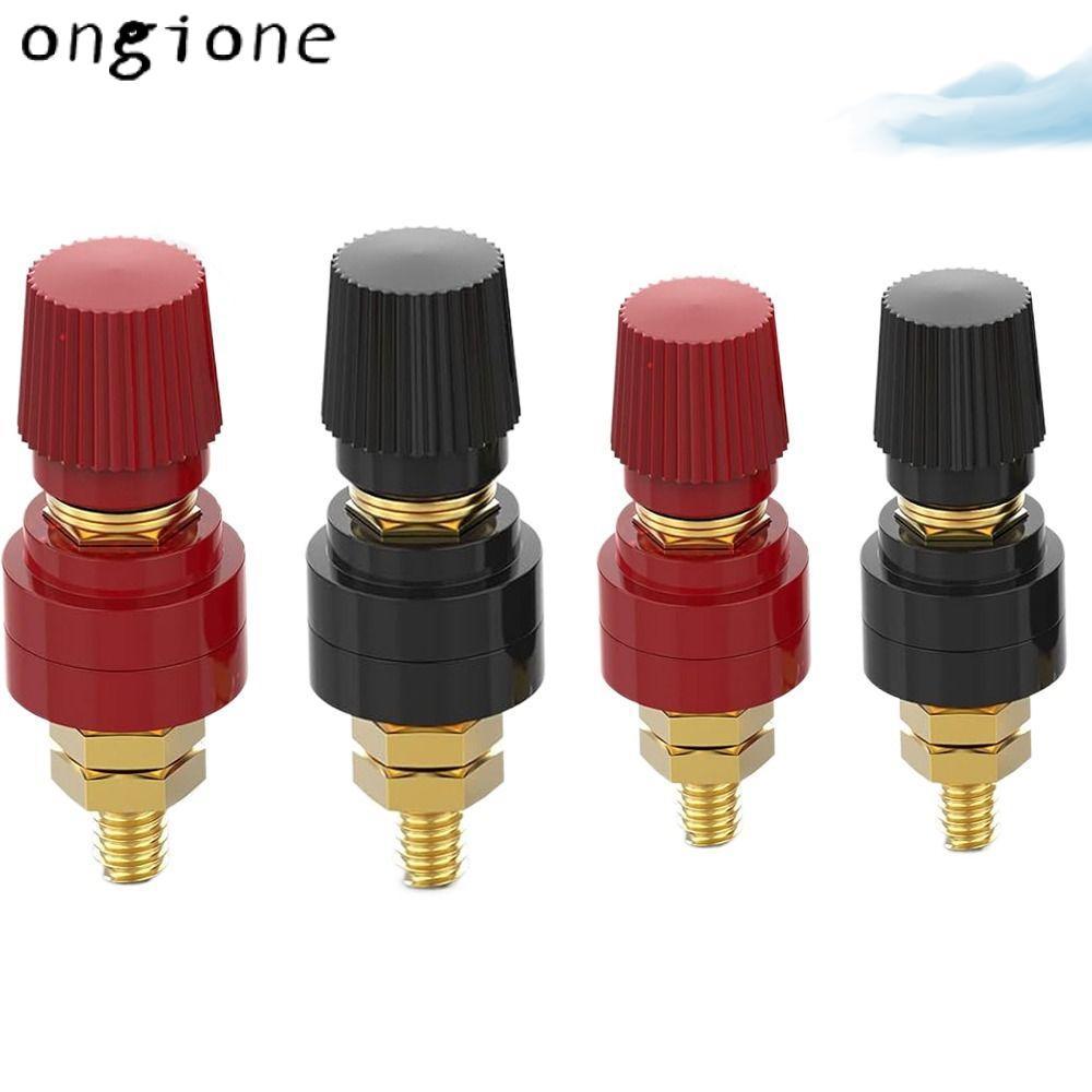 ONGIONE Posts Terminal Blocks, M6 M8 Red Black Binding Post Terminal ...