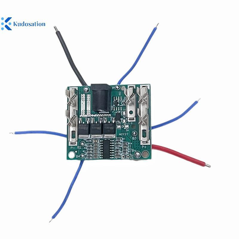 Kudosation แบตเตอรี่ชาร์จป้องกัน 5S BMS 18V 21V 20A Li-Ion Pa ป้องกัน ...