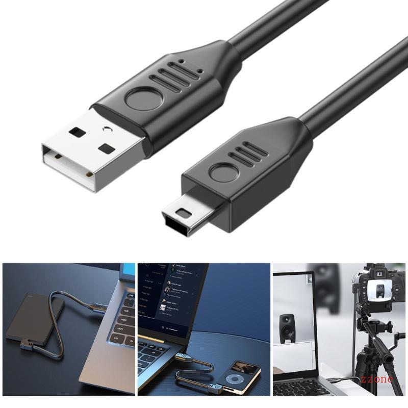 Zzz USB2 0 ถึง Mini USB Cable Data Transfer Line ซ้ายขวา Down Up ตัว ...