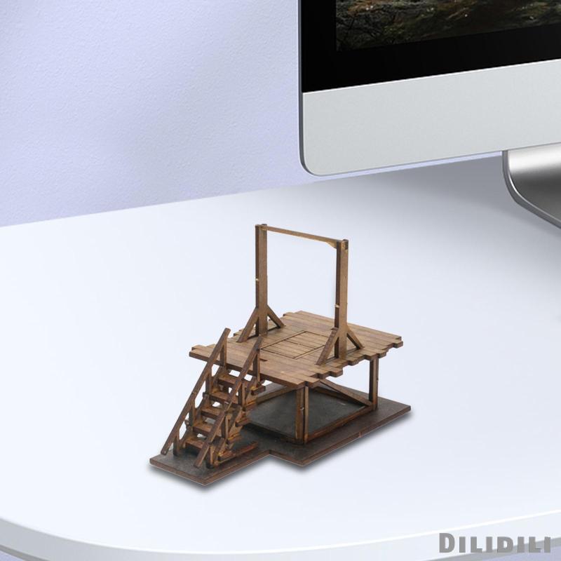 [Dilidili] 1/72 Gallows Building Model Kit ไม้ทาสีได้ Easy Assembly ...