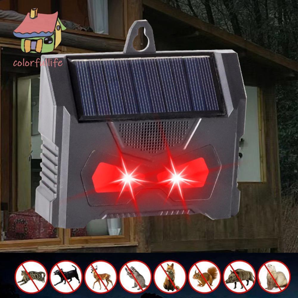 3PF-CF-TH Solar Powered Solar Nocturnal Animal Repeller กันน้ํา Cat ...