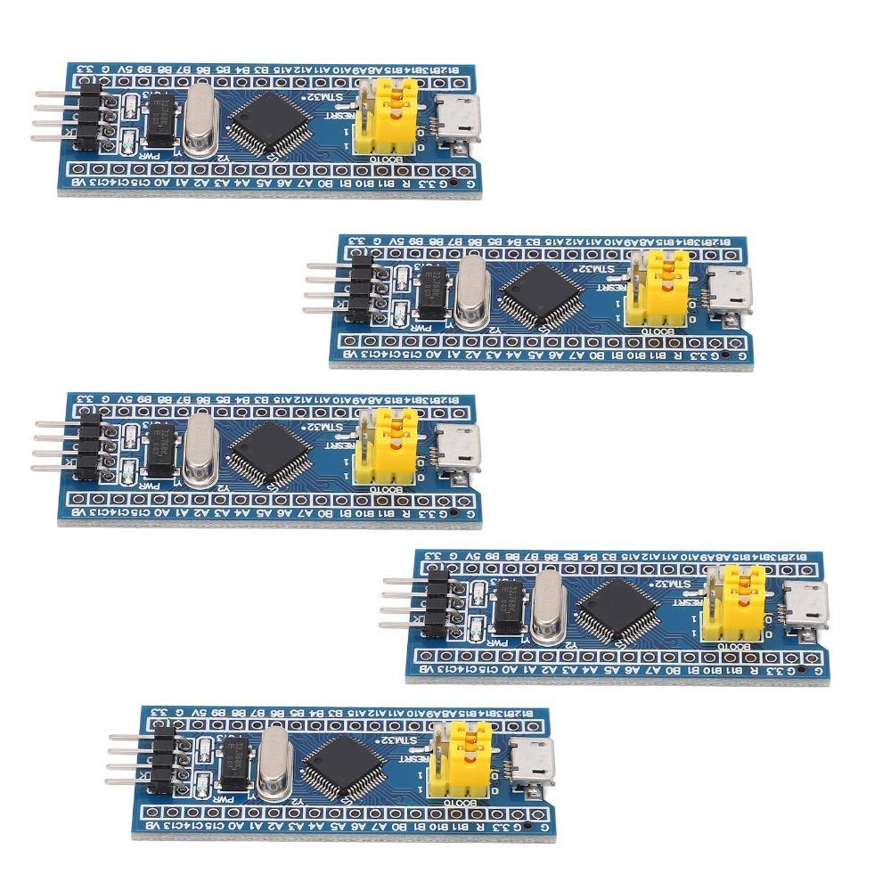 YANGMING 5PCS Core Board Module, ARM 32-bit MCU STM32F103C8T6 ระบบโมดูล ...