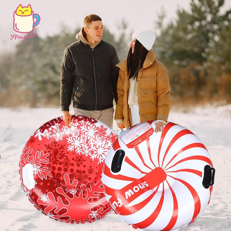 [Ski Ring] แท่งเลื่อน inflatable สกี ทนทาน มีด้ามจับ ใช้สำหรับเล่นหิมะ ...