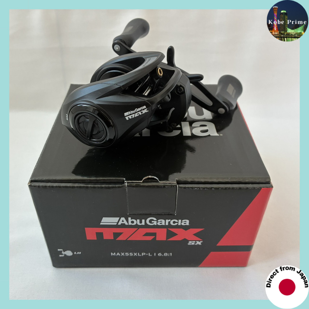 ABU GARCIA MAX5 SX Low Profile Baitcasting Reel for Bass and