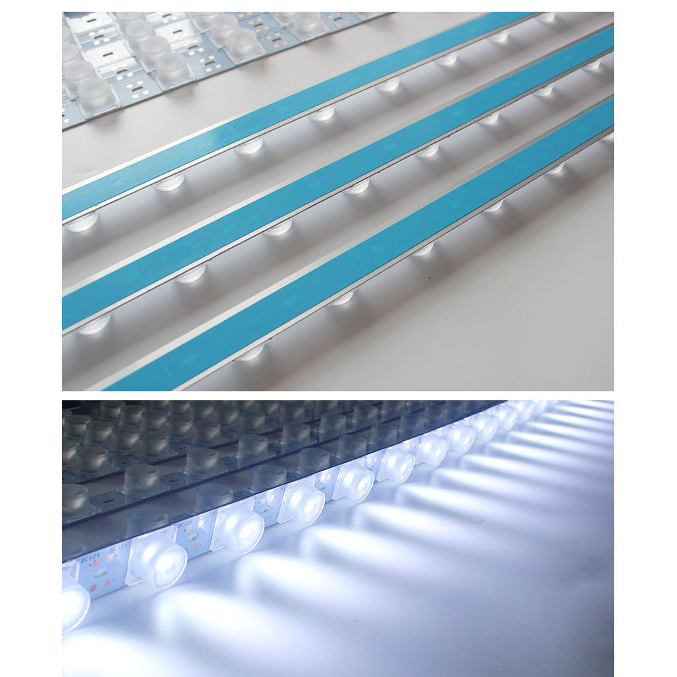 LED Side Light Strip & Module 12V 10LED/Strip สำหรับป้ายไฟ กล่องไฟ แสง ...
