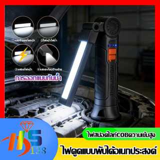 ⚡Mẫu mới 2026⚡ Đèn pin gập đa chức năng, đèn pin cắm trại, đèn pin ngoài trời, kèm nam châm để dựng trại, thiết bị ngoài trời