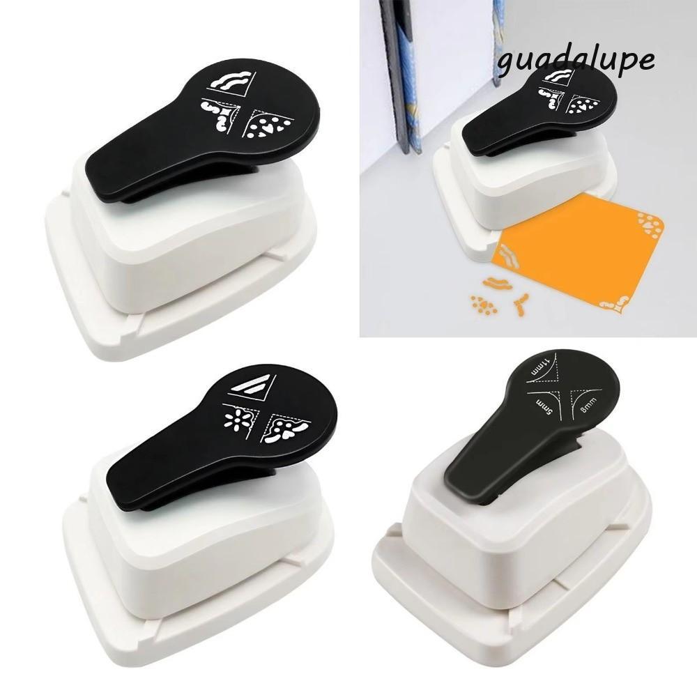 GUADALUPE กระดาษ Craft Punch, Hole Puncher ตัดหัตถกรรมมุมตกแต่งลูกไม้ ...