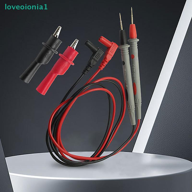 loveoionia1 2 ชิ้น/เซ็ตเข็มซิลิโคนลวด gold-plate Tip Probe ทดสอบตะกั่ว ...