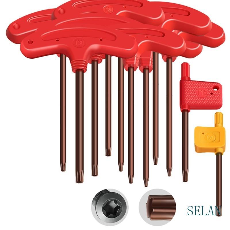 SEL Torx หัว Tamper Proof Security Bolt Hole ไขควงสกรู Driver Key ประแจ ...