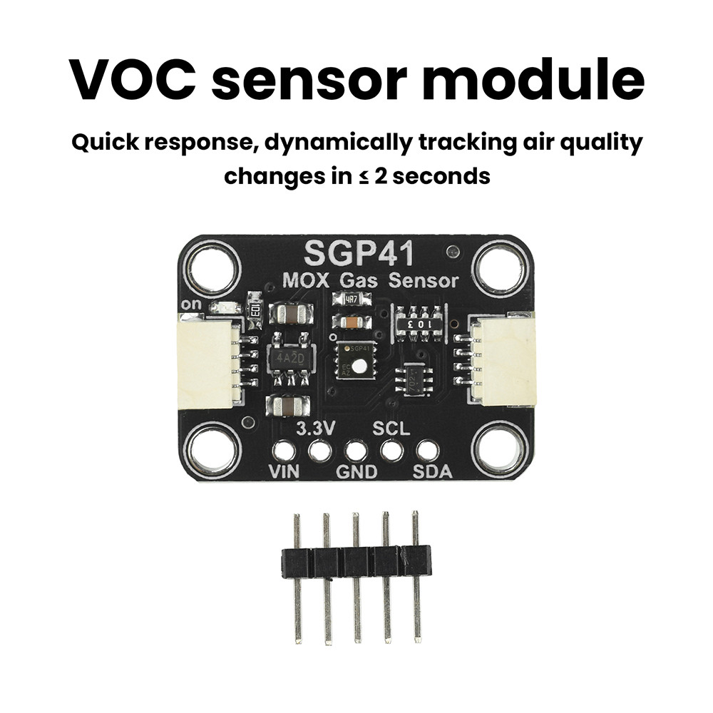 SGP40/SGP41 Air Quality Sensor Module Digital VOC Sensor Module Dual ...