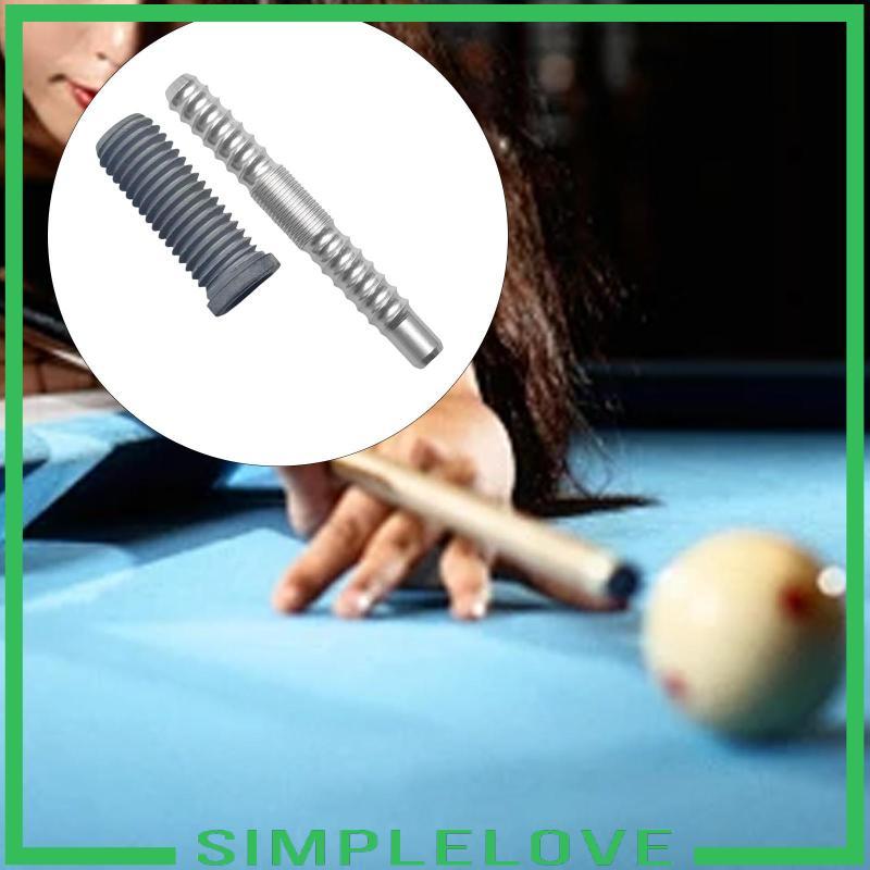 [เรียบง่าย] Pool Cue Joint Pin ใส่ฮาร์ดแวร์บิลเลียดตัวเชื่อมต่อเพลา ...