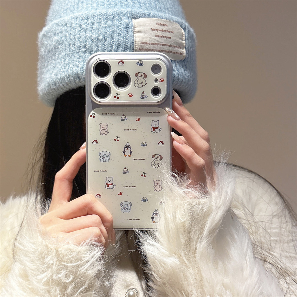 DSC93 สําหรับ iphone กันกระแทกเกาหลีน่ารักเคสโทรศัพท์ 17PROMAX 17 16 ...