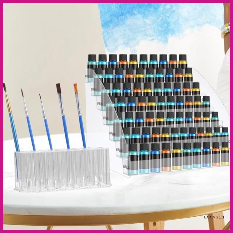 (ส่วนลดสูง)aodysin.th Durable Paint Organizer Stand Artist Paint ...