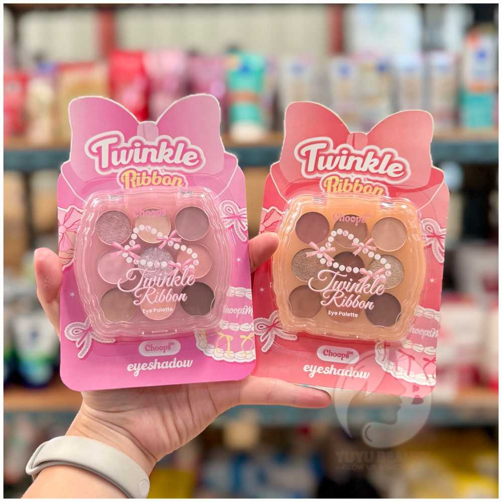 Choops Me Twinkle Ribbon Eyeshadow Palette 8.5g. จุ๊ปส์ มี ทวิงเคิล ริบ ...